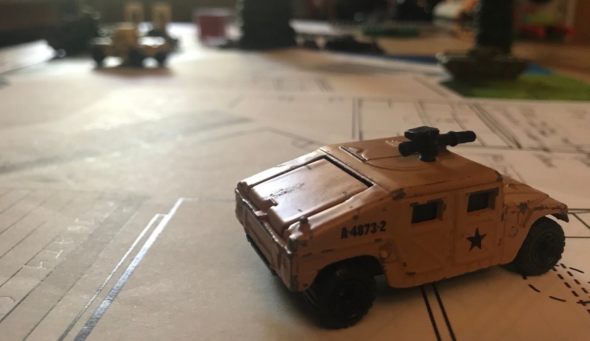 On the Road Again: a Vehicle Control Sheet for the M1114 Humvee in Free ...